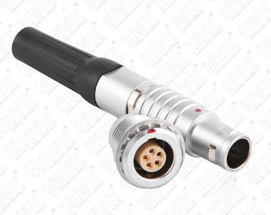 1B5芯推拉自锁航空插头