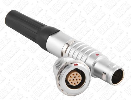 1B12芯推拉自锁航空插头