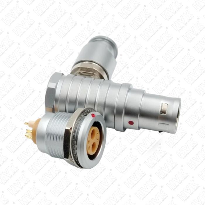 90度弯头航空连接器