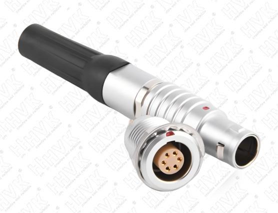 1B6芯推拉自锁航空插头