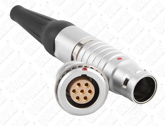 2B7芯推拉自锁航空插头