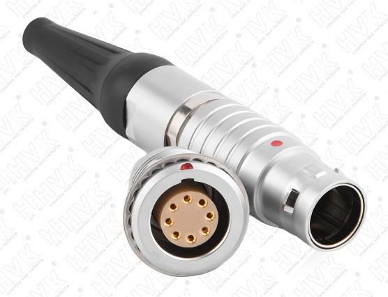 2B8芯推拉自锁航空插头