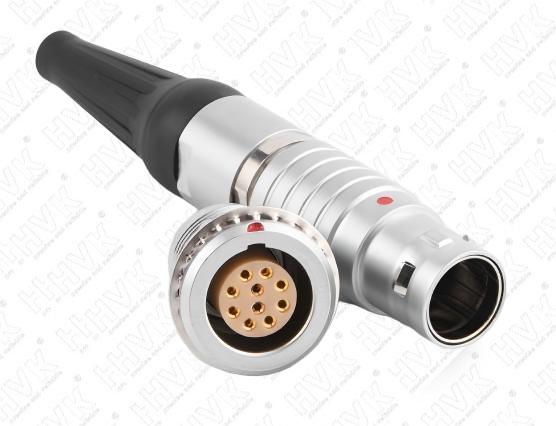 2B10芯推拉自锁航空插头