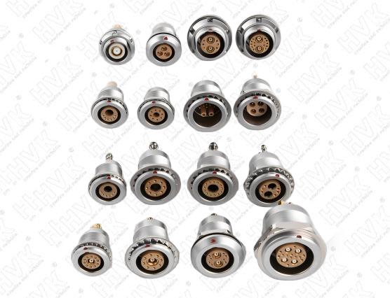 气、电、同轴混装航空插座