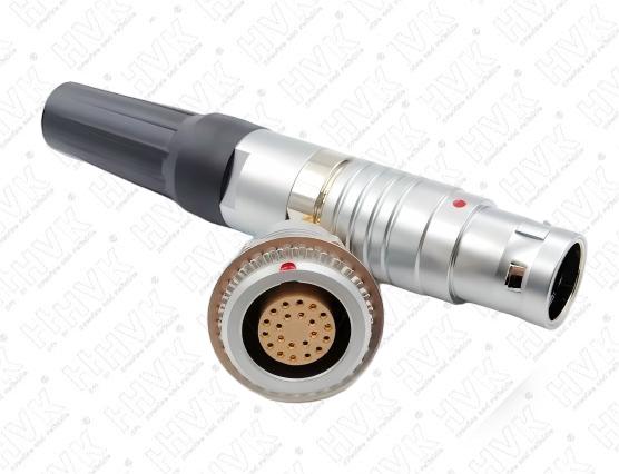 3B22芯推拉自锁航空插头