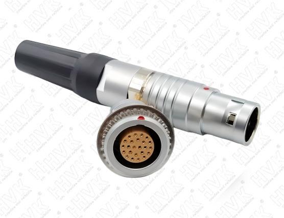 3B24芯推拉自锁航空插头