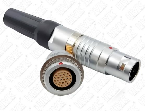 3B27芯推拉自锁航空插头