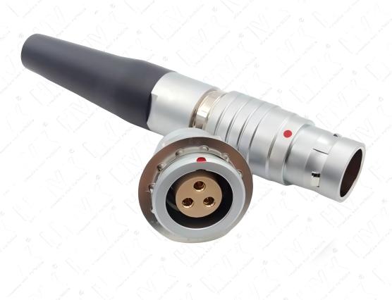 4B3芯推拉自锁航空插头