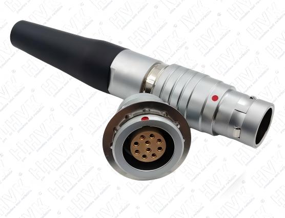 4B10芯推拉自锁航空插头