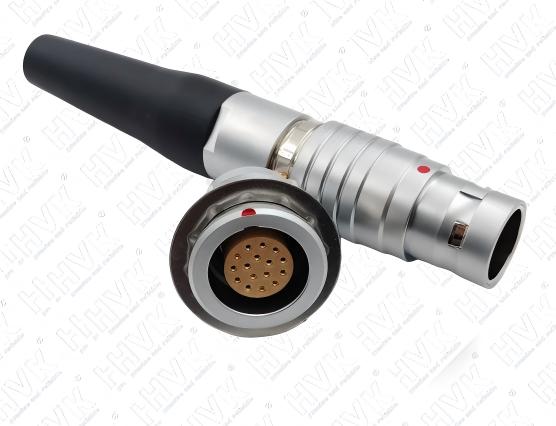 4B16芯推拉自锁航空插头