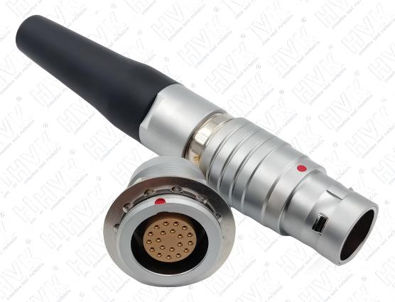 4B20芯推拉自锁航空插头