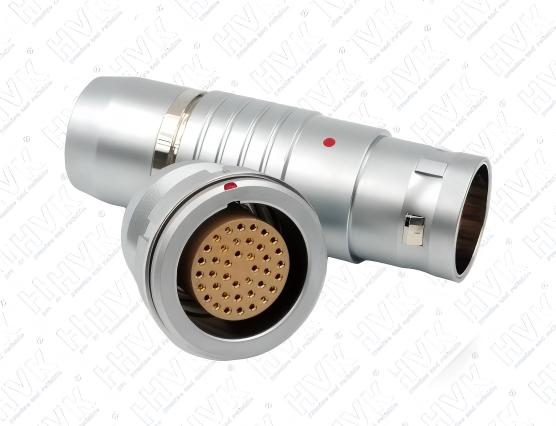 5B40芯推拉自锁航空插头