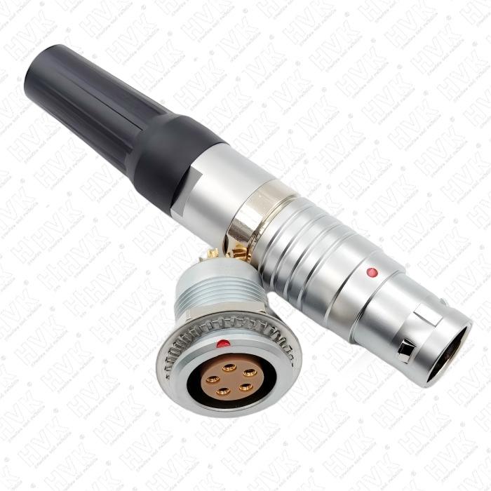 推拉自锁式连接器