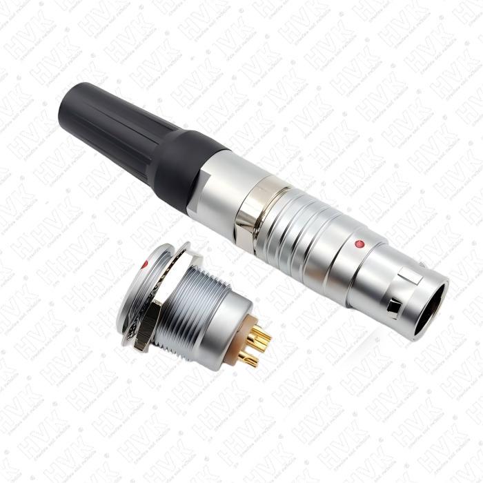 推拉自锁式连接器
