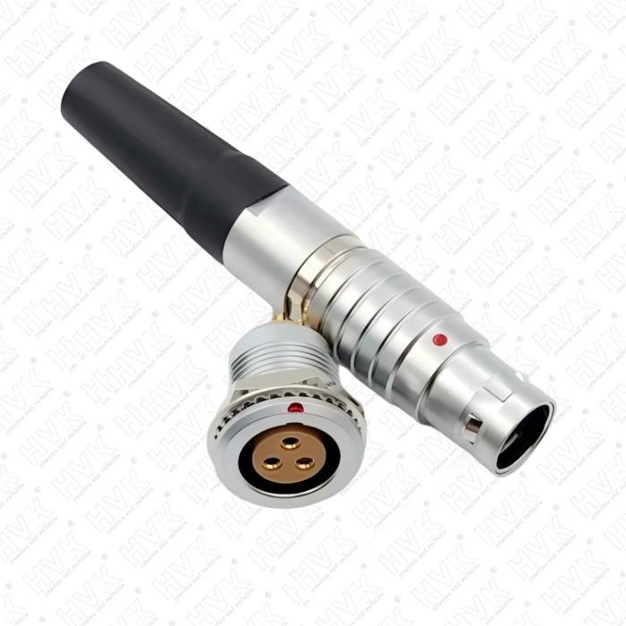 推拉自锁连接器