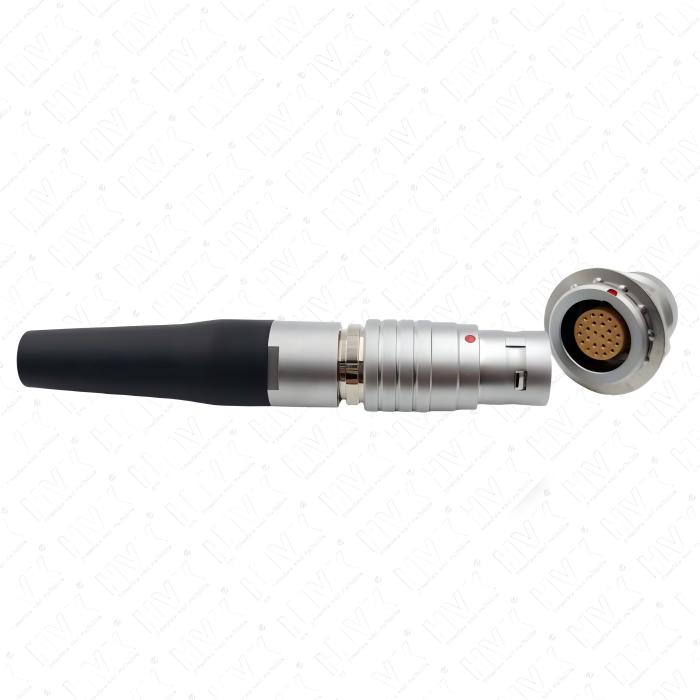 推拉自锁连接器