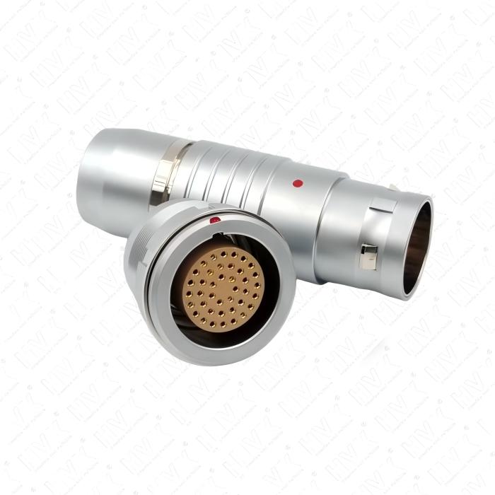 推拉自锁连接器