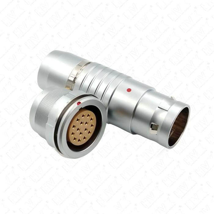 推拉自锁连接器
