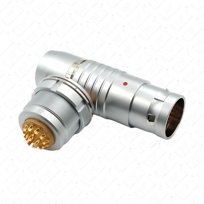 推拉自锁连接器