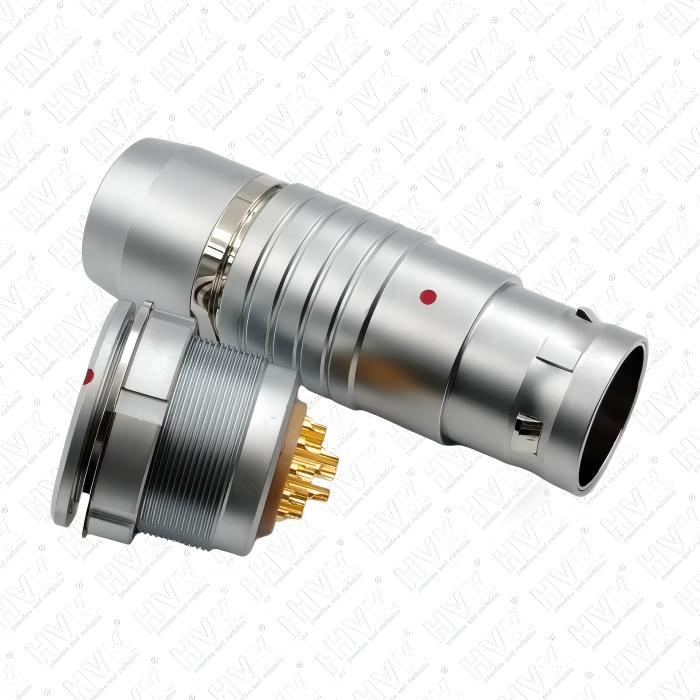 推拉自锁连接器
